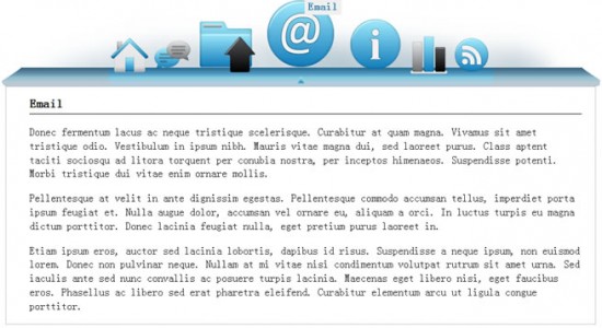 html5 и css3 меню