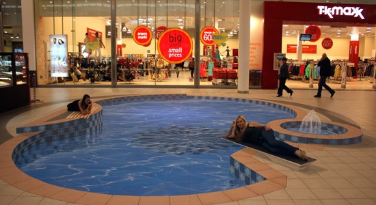 Красивые 3d рисунки на асфальте. Шедевры талантливых людей