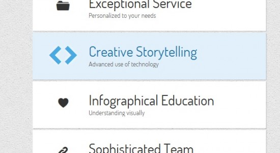10 креативных CSS3 меню для сайта