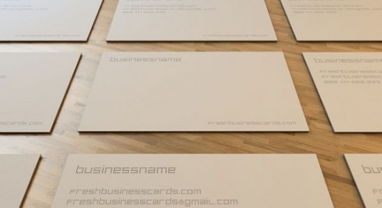 20 бесплатных PSD исходников визитных карточек (Часть 2)