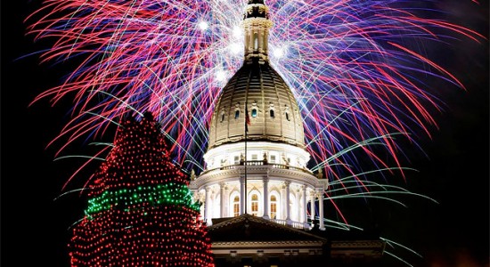 Новый год в Мичигане