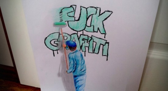 3D рисунки на бумаге