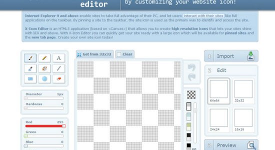 X-Icon Editor