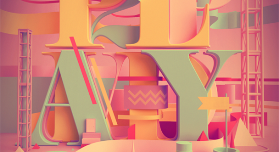 Типографический дизайн от Peter Tarka